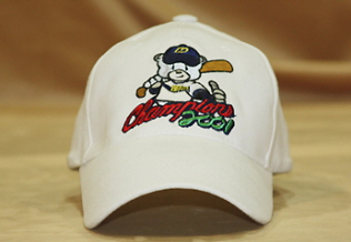 두산 베어스 2001년 우승 기념 모자