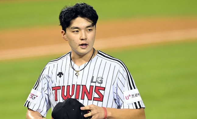 LG Twins' Im Chan-kyu